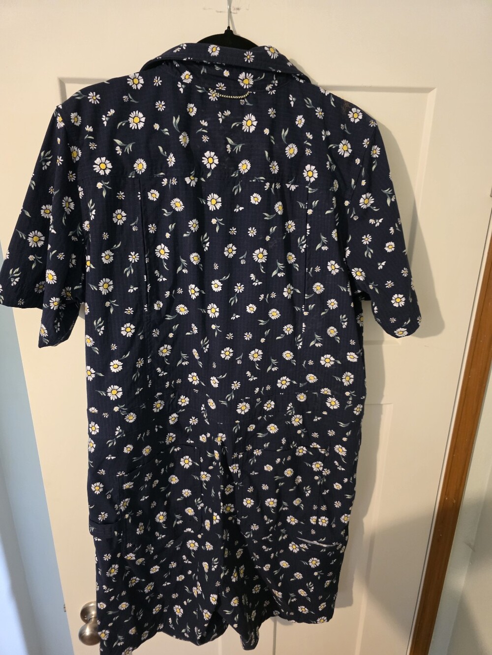 Duluth Daisy Women's Heirloom Gardening 7" Short Coveralls Size L - Picture 4 of 5